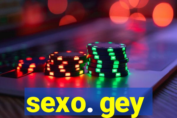 sexo. gey